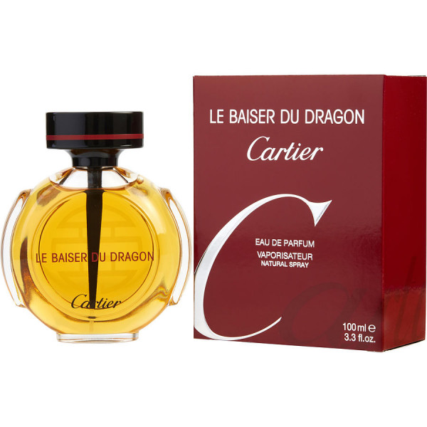 Eau De Parfum Spray Le Baiser Du Dragon de Cartier en 100 ML pour femme
