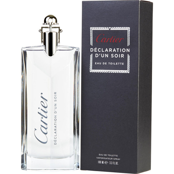 Eau De Toilette Spray Declaration D Un Soir De Cartier En 100 Ml Pour Homme