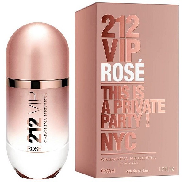 Eau De Parfum Spray 212 VIP Rosé de Carolina Herrera en 80 ML pour femme