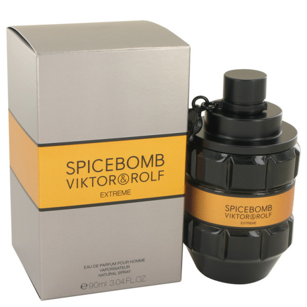Eau De Parfum Spray Spicebomb Extrême de Viktor & Rolf en 90 ML pour homme Eau De Parfum Spray Spicebomb Extrême de Viktor & Rolf en 90 ML pour homme