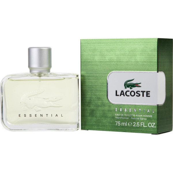 Eau De Toilette Spray Lacoste Essential de Lacoste 75 ML pour homme