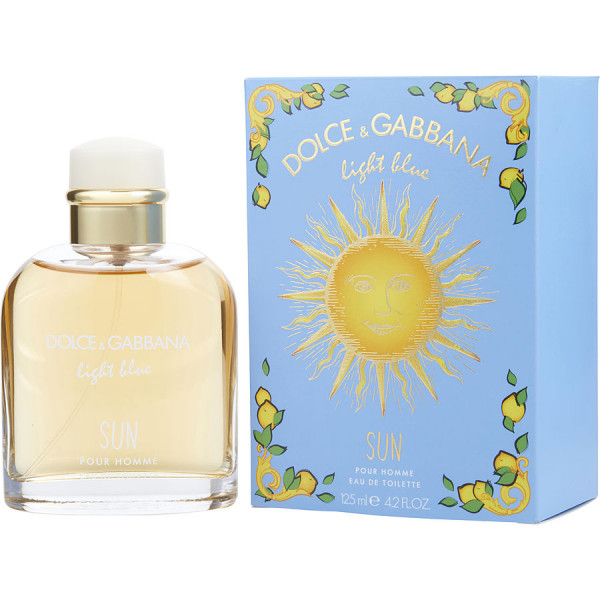 dolce gabbana light blue sun mens