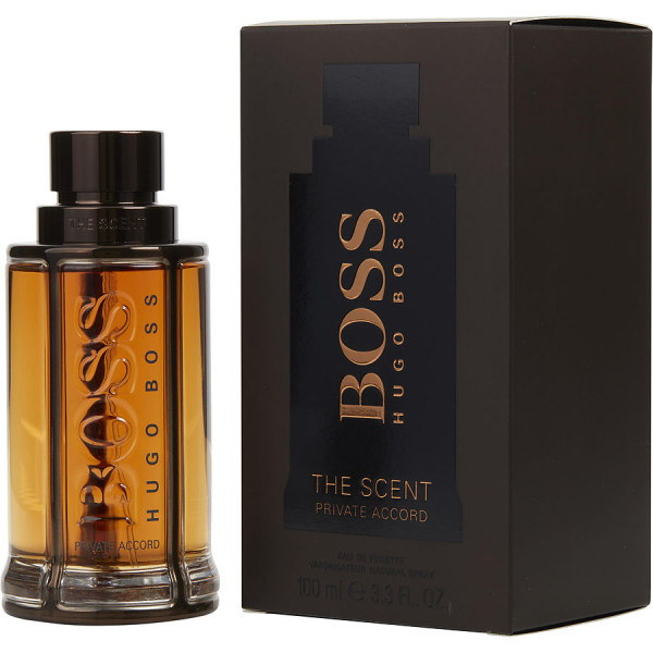 Eau De Toilette Spray The Scent Private Accord de Hugo Boss en 100 ML pour  Homme
