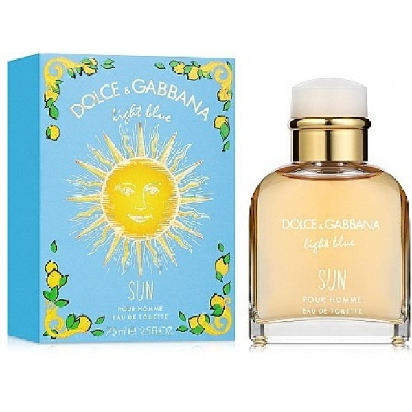 dolce and gabbana light blue sun perfume
