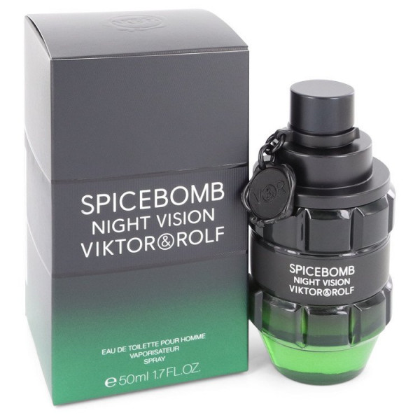 Eau De Toilette Spray Spicebomb Night Vision de Viktor & Rolf en 50 ML pour Homme