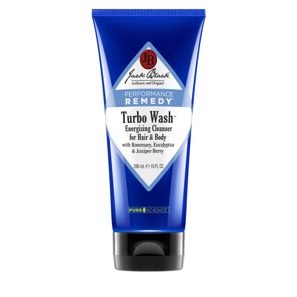 Perfomance Remedy Turbo Wash nettoyant énergisant pour les cheveux et le corps Jack Black