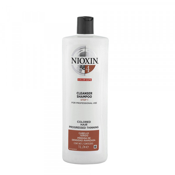 System 4 Cleanser Shampooing purifiant cheveux colorés très fins Nioxin