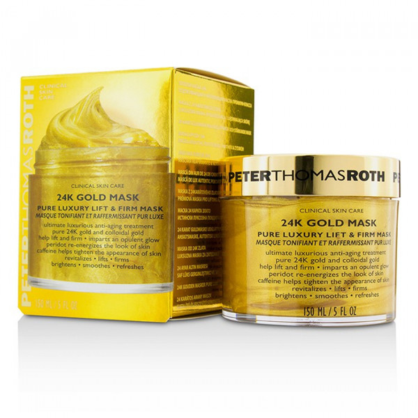 24 K gold mask Masque tonifiant et raffermissant pur luxe Peter Thomas Roth