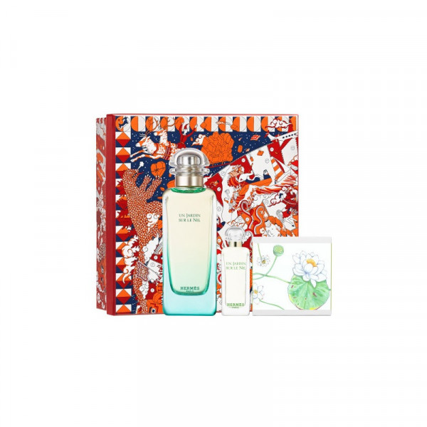 Coffret Cadeau Un Jardin Sur Le Nil de Hermès en 100 ML pour Femme et pour Homme