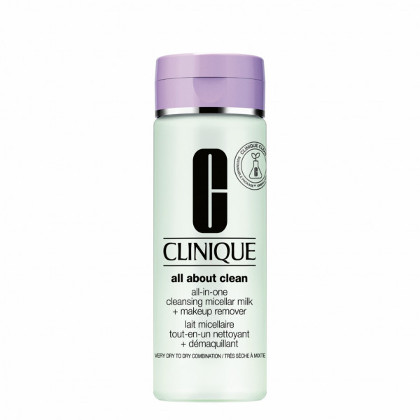 All about cleansing micellar milk + make-up Clinique