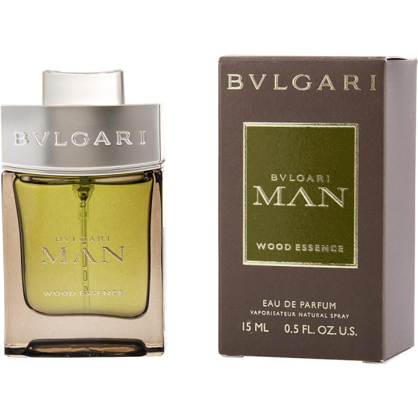 Eau De Parfum Spray Man Wood Essence de Bvlgari en 15 ML pour Homme