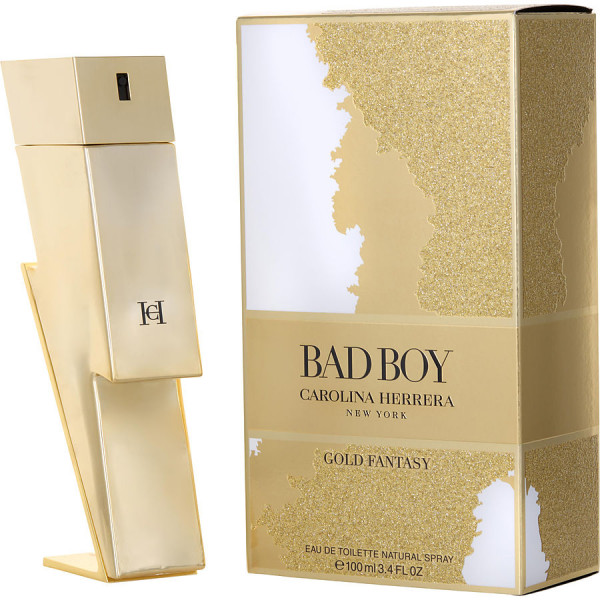 Eau De Toilette Spray CH Bad Boy Gold Fantasy de Carolina Herrera en