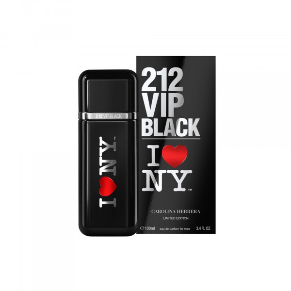 212 Vip Men Black I Love NY Carolina Herrera