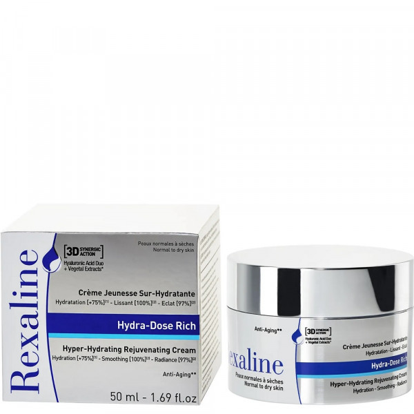 3D Hydra-Dose Rich Crème Jeunesse Sur-Hydratante Rexaline