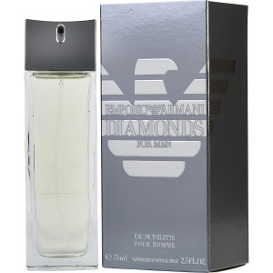 Eau De Toilette Spray Diamonds de Emporio Armani en 75 ML pour Homme