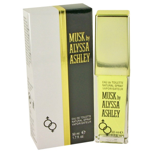 Musk - alyssa ashley eau de toilette spray 50 ml
