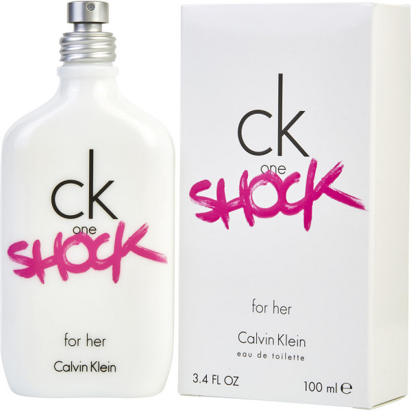 Ck one shock for her - calvin klein eau de toilette spray 100 ml