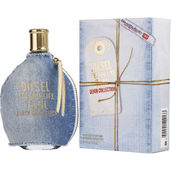 Fuel for life denim pour elle - diesel eau de toilette spray 75 ml
