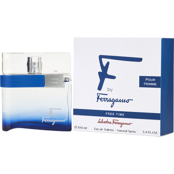 F free time - salvatore ferragamo eau de toilette spray 100 ml