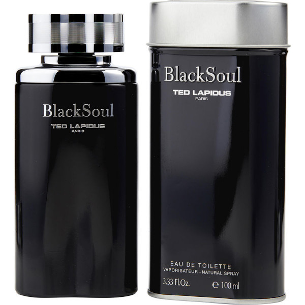 Black soul - ted lapidus eau de toilette spray 100 ml