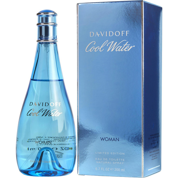 Cool water pour femme - davidoff eau de toilette spray 200 ml