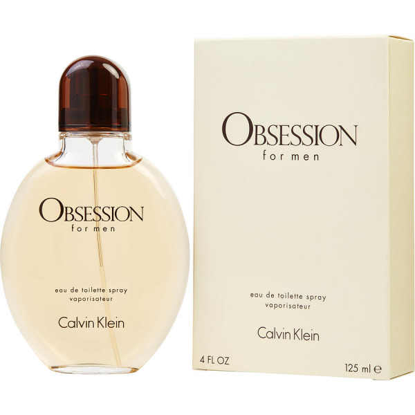 Obsession pour homme - calvin klein eau de toilette spray 125 ml