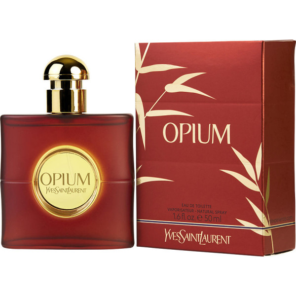 Opium pour femme - yves saint laurent eau de toilette spray 50 ml