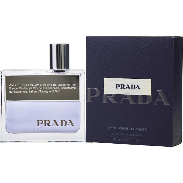 Amber pour homme - prada eau de toilette spray 50 ml