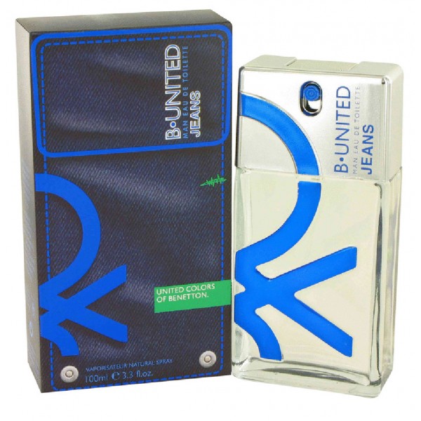 B united jeans - benetton eau de toilette spray 100 ml