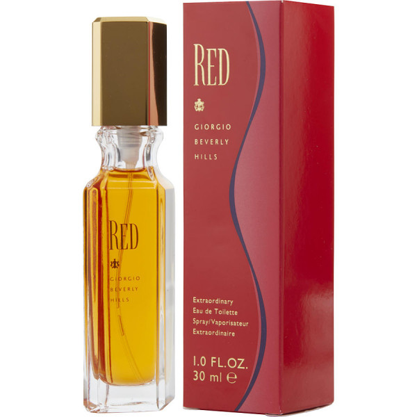 Red pour femme - giorgio beverly hills eau de toilette spray 30 ml