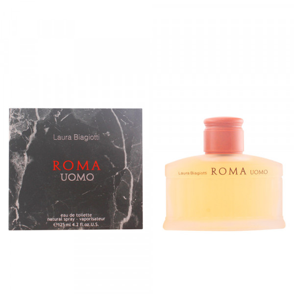 Roma uomo - laura biagiotti eau de toilette spray 125 ml