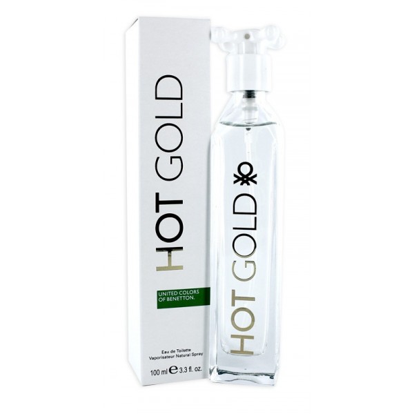 Hot gold - benetton eau de toilette spray 100 ml