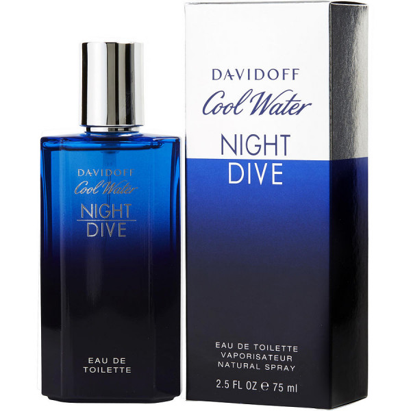 Cool water night dive - davidoff eau de toilette spray 75 ml