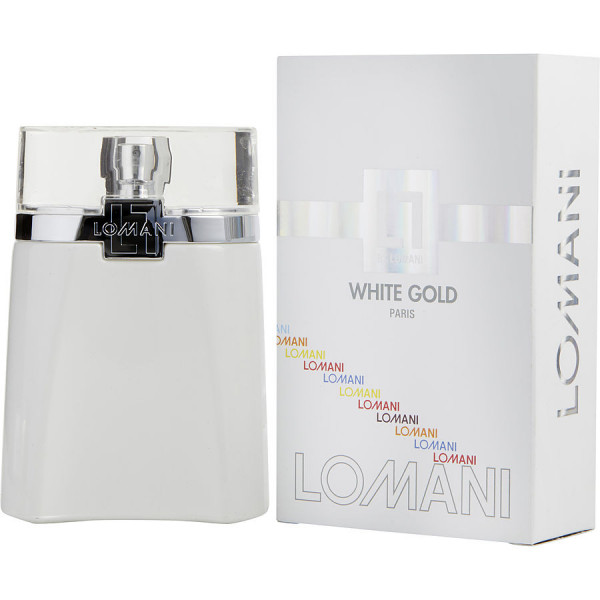 White gold - lomani eau de toilette spray 100 ml