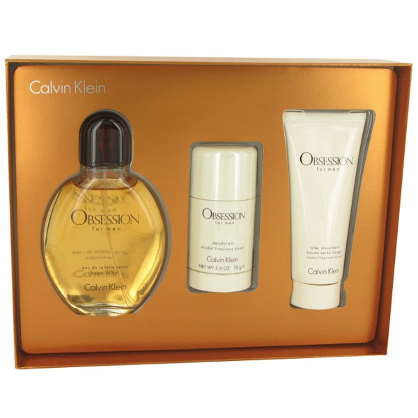 Obsession pour homme - calvin klein coffret cadeau 125 ml