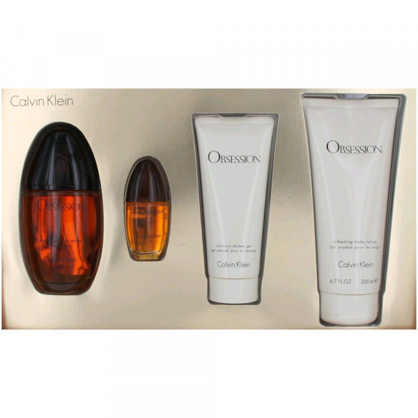 Obsession pour femme - calvin klein coffret cadeau 100 ml