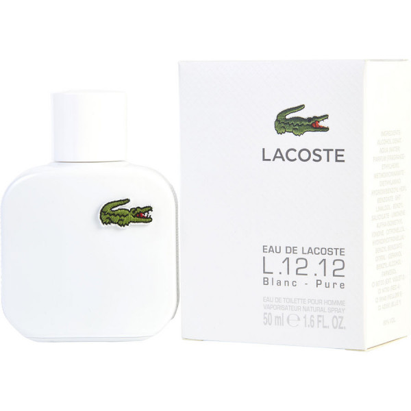 Eau de Lacoste L.12.12 Blanc - Lacoste Eau De Toilette Spray 50 ML