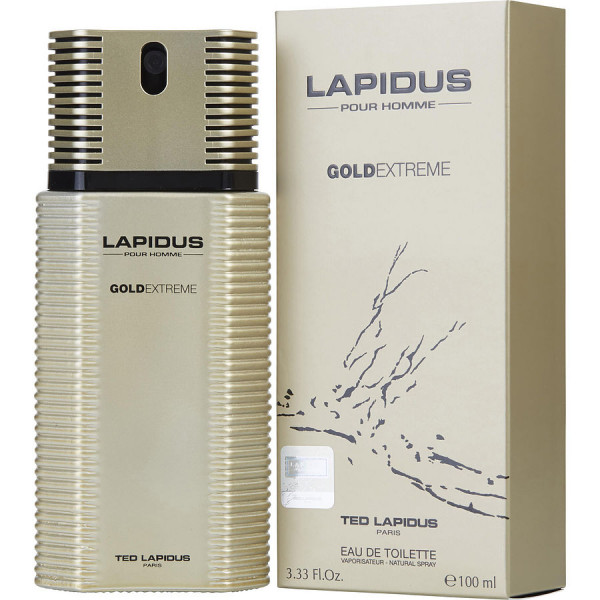 Lapidus gold extrême - ted lapidus eau de toilette spray 100 ml