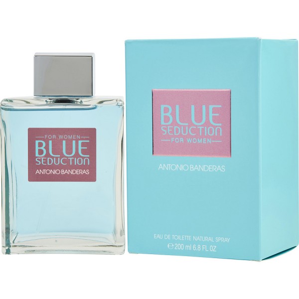 Blue seduction pour femme - antonio banderas eau de toilette spray 200 ml