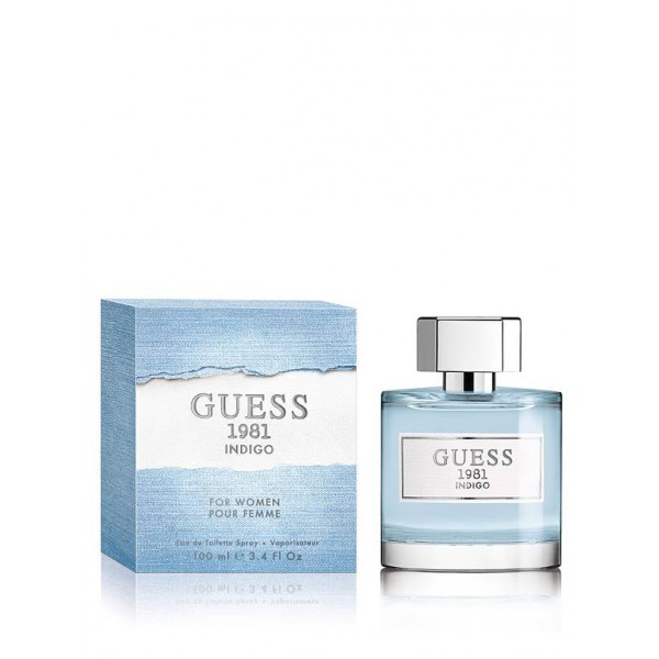 Guess 1981 indigo pour femme - guess eau de toilette spray 100 ml