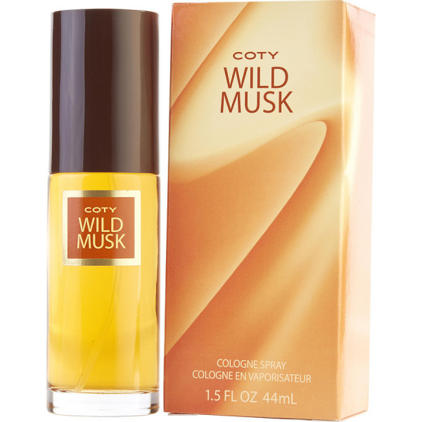 Wild musk - coty eau de cologne spray 44 ml