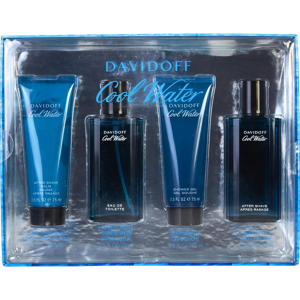 Cool water pour homme - davidoff coffret cadeau 75 ml