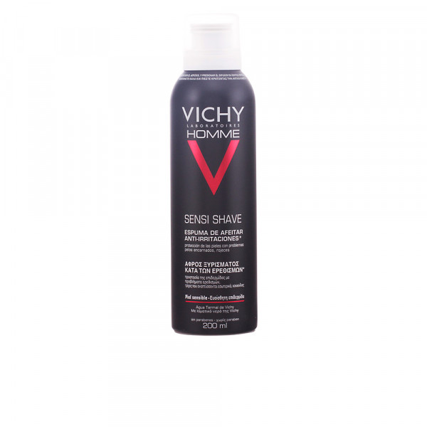 Vichy homme mousse de rasage anti-irritations - vichy rasage et soin barbe 200 ml