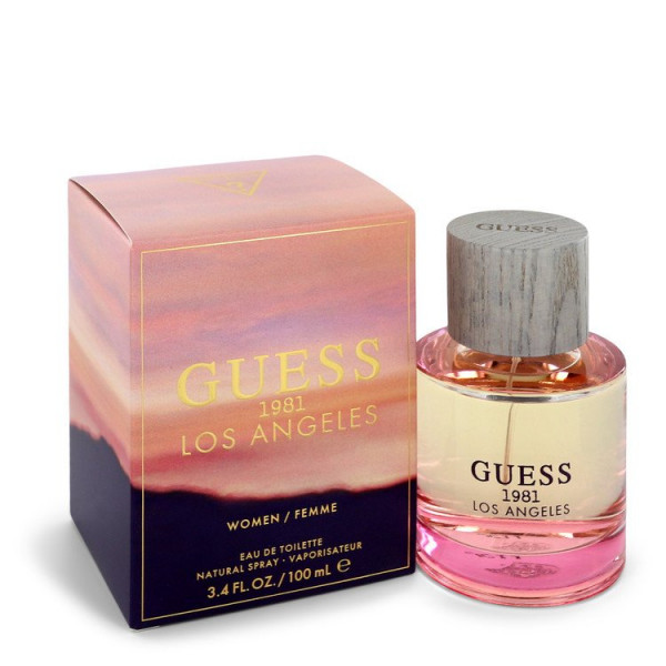 1981 los angeles femme - guess eau de toilette spray 100 ml