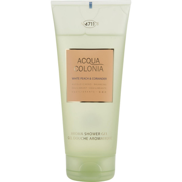 Acqua Colonia Pêche Blanche & Coriandre - 4711 Gel douche 200 ml