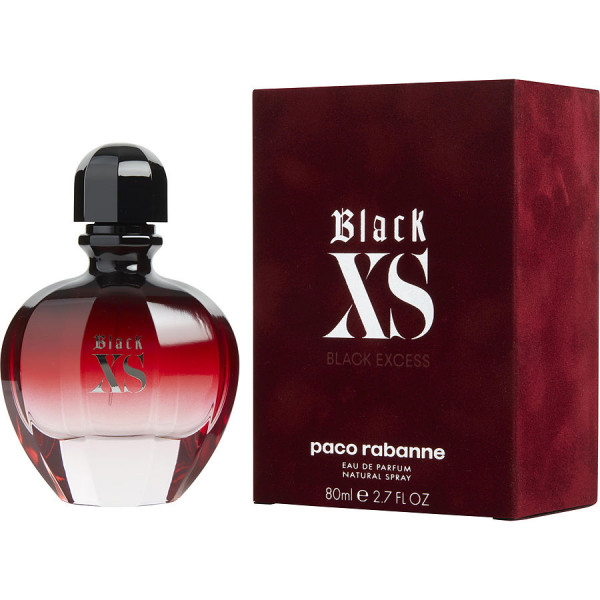 Black xs pour elle - paco rabanne eau de parfum spray 80 ml