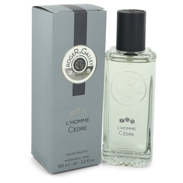 L'homme cèdre - roger & gallet eau de toilette spray 100 ml