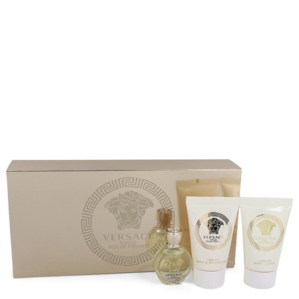Eros pour femme - versace coffret cadeau 6 ml