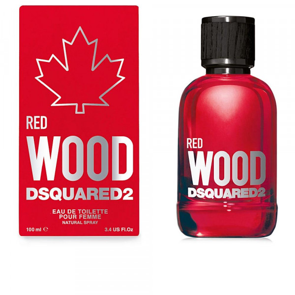 Red wood pour femme - dsquared2 eau de toilette spray 100 ml