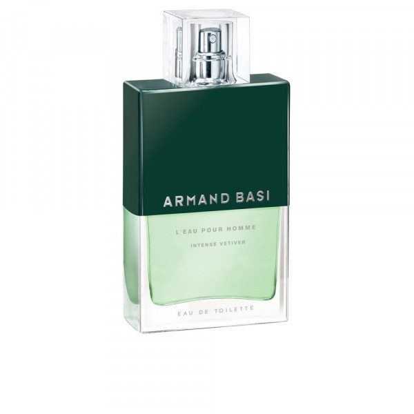 L'eau pour homme intense vetiver - armand basi eau de toilette spray 75 ml